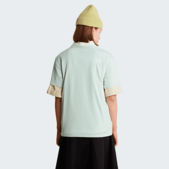 Tricou cu mânecă scurtă The North Face Evolution Half Dome Relaxed Short Sleeve Tee Women G70 OPAL FROST