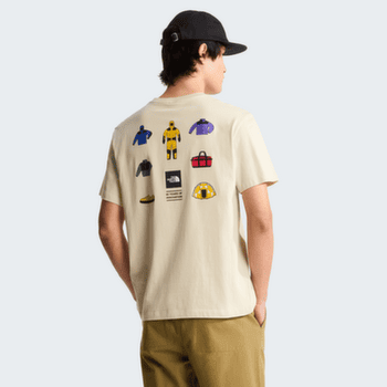 Tricou cu mânecă scurtă The North Face Icon Celebration Regular Short Sleeve Tee-Graphic Men DOM DESERT STONE
