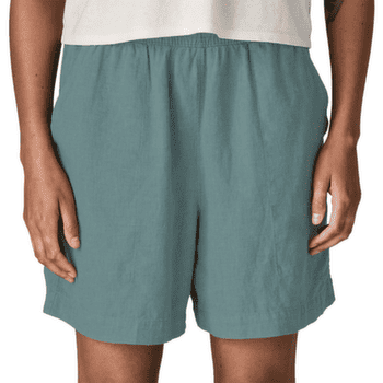 Pantaloni scurți Patagonia Garden Island Long Shorts - 6 in. Women Whole Weave: Blue Sage