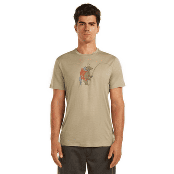 Tricou cu mânecă scurtă Icebreaker Merino 150 Tech Lite SS Tee Bear Catch Men FLAGSTONE