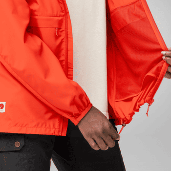 Jachetă Fjällräven HIGH COAST WIND HOODIE WOMEN Chalk Rose