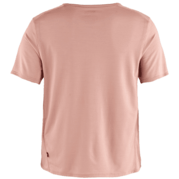 Tricou cu mânecă scurtă Fjällräven ABISKO LITE SS WOMEN Chalk Rose