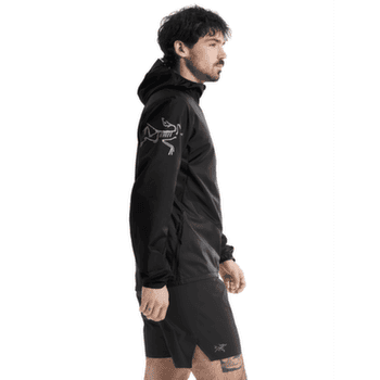 Jachetă Arcteryx Norvan Windshell Hoody Men Black/Graphite