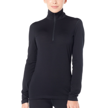Tricou cu mânecă lungă Icebreaker Oasis LS Half Zip Women (104380) Black001