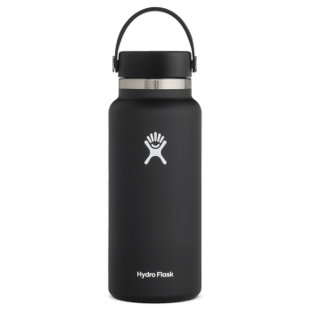 Termos Hydro Flask Wide Mouth with Flex Cap 2.0 32 oz 001 Black