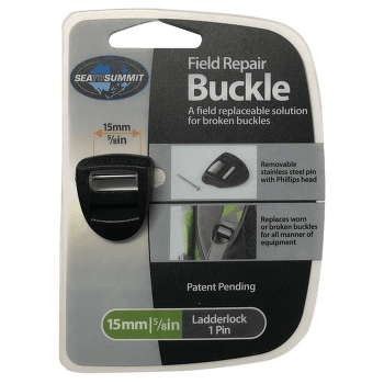 Cataramă Sea to Summit Buckle 15 mm ladderlock Black