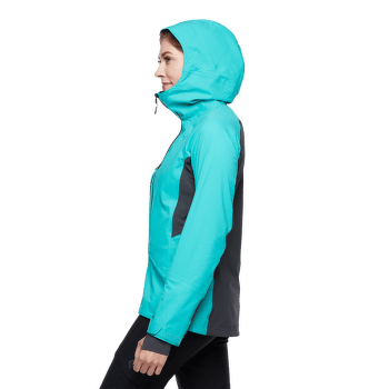 Jachetă Black Diamond Dawn Patrol Hybrid Shell Women Dark Patina