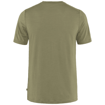 Tricou cu mânecă scurtă Fjällräven Abisko Wool Classic SS Men Light Olive