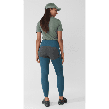 Colanți Fjällräven Abisko Trekking Tights Pro Women Black-Iron Grey