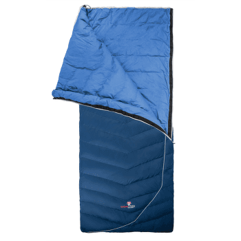 Sac de dormit Grüezi bag Biopod DownWool Hybrid Cotton Comfort Night Blue