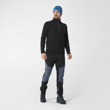 Tricou cu mâneci lungi Millet K Lightgrid PO Men DARK DENIM/ICON BLUE