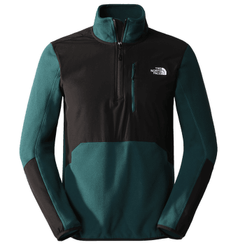 Hanorac The North Face GLACIER PRO 1/4 ZP Men PONDEROSA GREEN/TNF BLACK