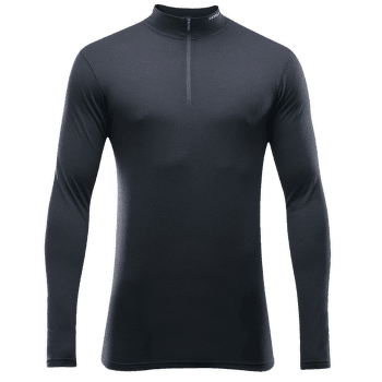 Tricou cu mânecă lungă Devold Breeze Half Zip Neck Men 950A BLACK