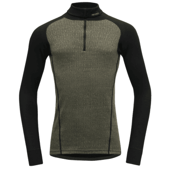 Tricou cu mânecă lungă Devold Duo Active Merino 210 Zip Neck Men 404A LICHEN