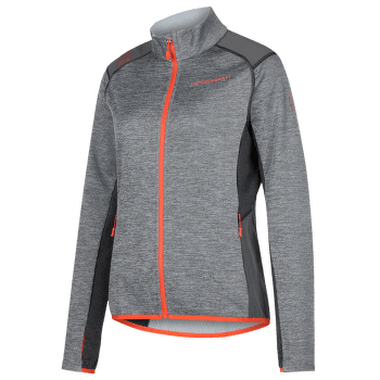 Hanorac La Sportiva TRUE NORTH JackeT Women Carbon/Cherry Tomato