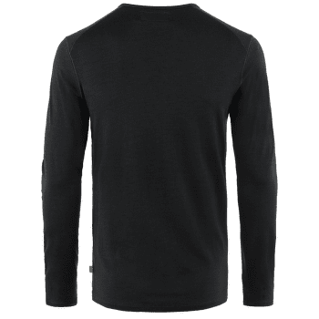 Tricou cu mânecă lungă Fjällräven Bergtagen Thinwool LS Men Black