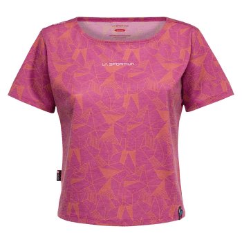 Tricou cu mânecă scurtă La Sportiva Dimension T-Shirt Women Springtime/Cherry Tomato