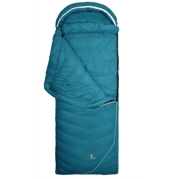Sac de dormit Grüezi bag Biopod DownWool Subzero Comfort Autumn Blue