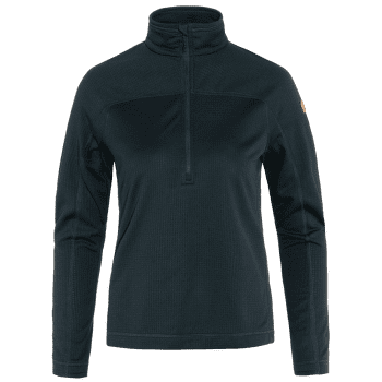 Hanorac Fjällräven Abisko Lite Fleece Half Zip Women Dark Navy