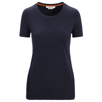 Tricou cu mânecă scurtă Icebreaker Central Classic SS Tee Women Midnight Navy