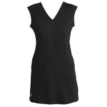 Rochie Icebreaker Merino 200 Granary Sleeveless V Neck Women Black