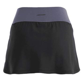 Fuste Icebreaker Merino 125 Cool-Lite Active Skort Women BLACK/GRAPHITE/CB