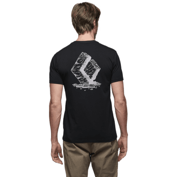 Tricou cu mânecă scurtă Black Diamond Boulder SS Tee Men Camp Green