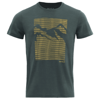 Tricou cu mânecă scurtă Devold Havtaka Merino 150 Tee Men 427A WOODS