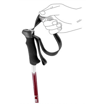 Gaură Leki Trail Lite tamarillo-white