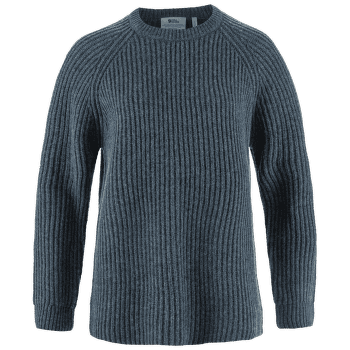 Pulover Fjällräven Övik Rib Sweater Women Navy