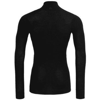 Tricou cu mânecă lungă Devold Wool Mesh 190 Zip Neck Men 960A CAVIAR