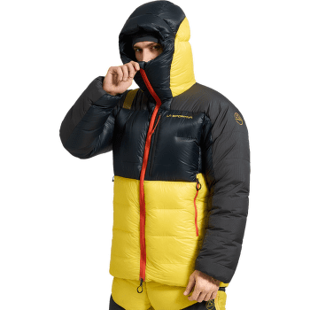 Jachetă La Sportiva OLYMPUS TECH DOWN PARKA Black/Yellow_999100