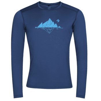 Tricou cu mânecă lungă Direct Alpine Furry Long 2.0 navy (Glacial lake)