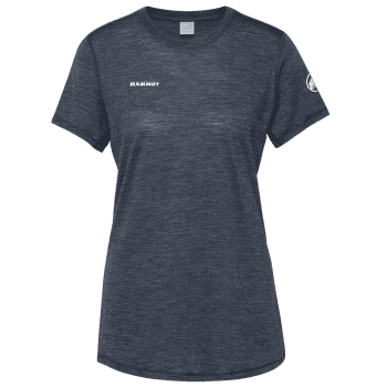 Tricou cu mânecă scurtă Mammut Tree Wool FL T-Shirt Women marine melange 5784