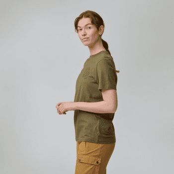 Tricou cu mânecă scurtă Fjällräven Hemp Blend Out Here T-shirt Women Chalk Rose