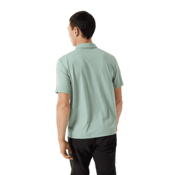Tricou polo Arcteryx Cormac Polo SS Men Stone Green Heather