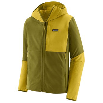 Jachetă Patagonia R1 TechFace Hoody Men Graze Green