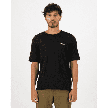 Tricou cu mânecă scurtă Mons Royale Diversion Merino Bike Jersey Short Sleeve Black