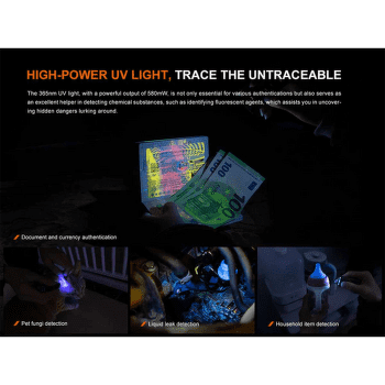 Lanterna Fenix Rechargeable Flashlight E06R Turquoise