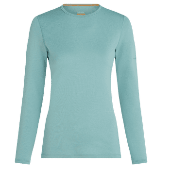 Tricou cu mânecă lungă Icebreaker Tech LS Crewe Women (104387) HYDRO