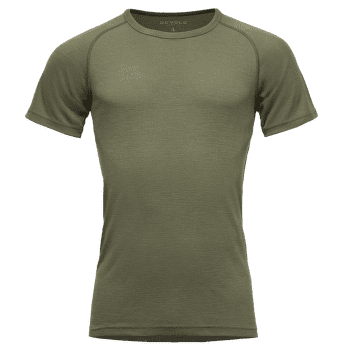 Tricou cu mânecă scurtă Devold Lauparen Merino 190 Base Tee Men 404A LICHEN