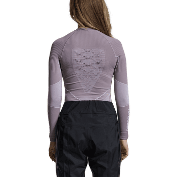 Tricou cu mânecă lungă X-Bionic Energy Accumulator 4.0 Shirt Round Neck Women Dusty Lavender/Arctic White
