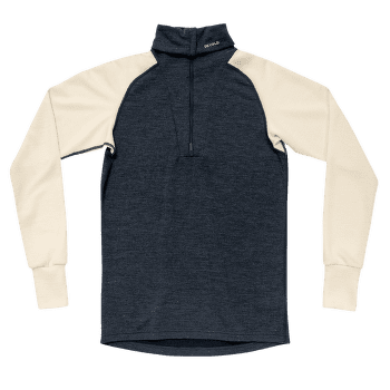 Pulover Devold Expedition Merino Silk Zip  Men 284C INK/OFFWHITE