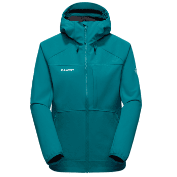 Jachetă Mammut Ultimate Comfort SO Hooded Jacket Women 40320 deep teal