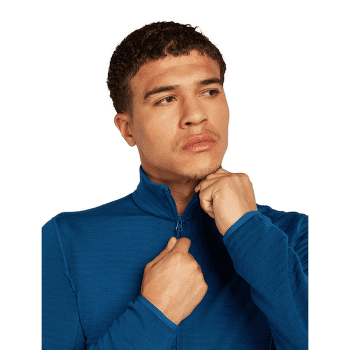 Hanorac Icebreaker Merino 400 RealFleece™ Descender LS Zip Men ATLANTIS