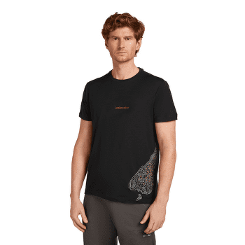 Tricou cu mânecă scurtă Icebreaker Merino 150 Tech Lite SS Tee 30th Anniversary Men BLACK