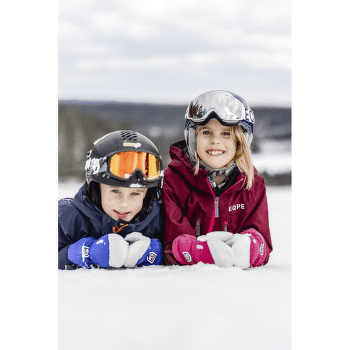 Mănuși Hestra Army Leather Heli Ski Jr. Mitt Fuchsia