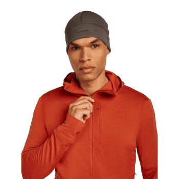 Hanorac Icebreaker Merino 260 Quantum IV LS Zip Hoodie Men BITTERSWEET