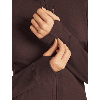 Hanorac Icebreaker Merino 260 Quantum LS Zip Women JAVA