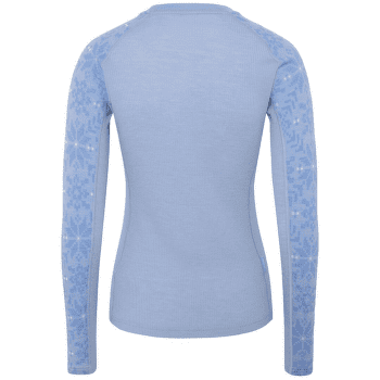 Tricou cu mânecă lungă Kari Traa Edith Long Sleeve IRIS/PASTEL LIGHT BLUE